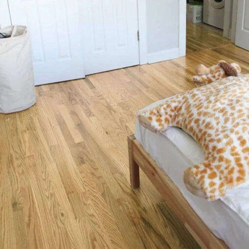 Piso de Madera Maciza Entablonado Roble Americano Seleccionado 19mm