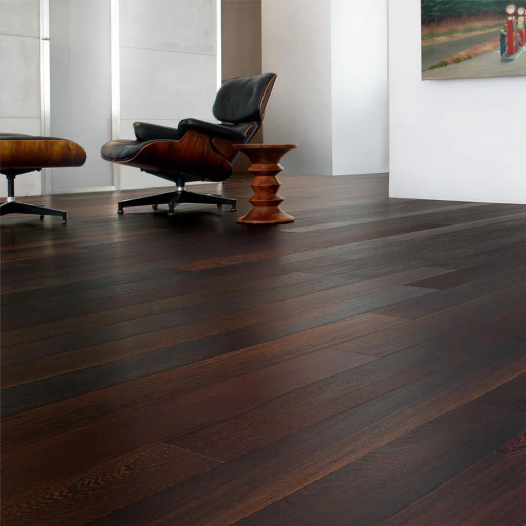 Piso De Madera Estructurado Lapacho 1 Lama Satinado 12mm
