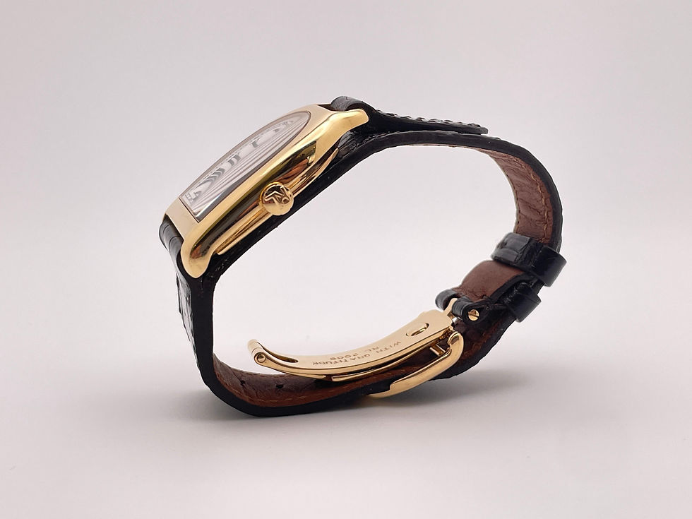 Thumbnail: Ralph Lauren Stirrup 18K Yellow Gold Womens Watch