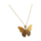 James Banks Troides Helena Butterfly Mixed Metal 18K Rose Gold Necklace