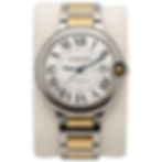 Cartier Ballon Bleu 3001 Two-Tone 18K Yellow Gold Steel Automatic Watch