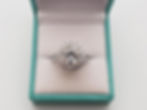 GIA Certified 2.31 CT Diamond Halo Engagement Ring