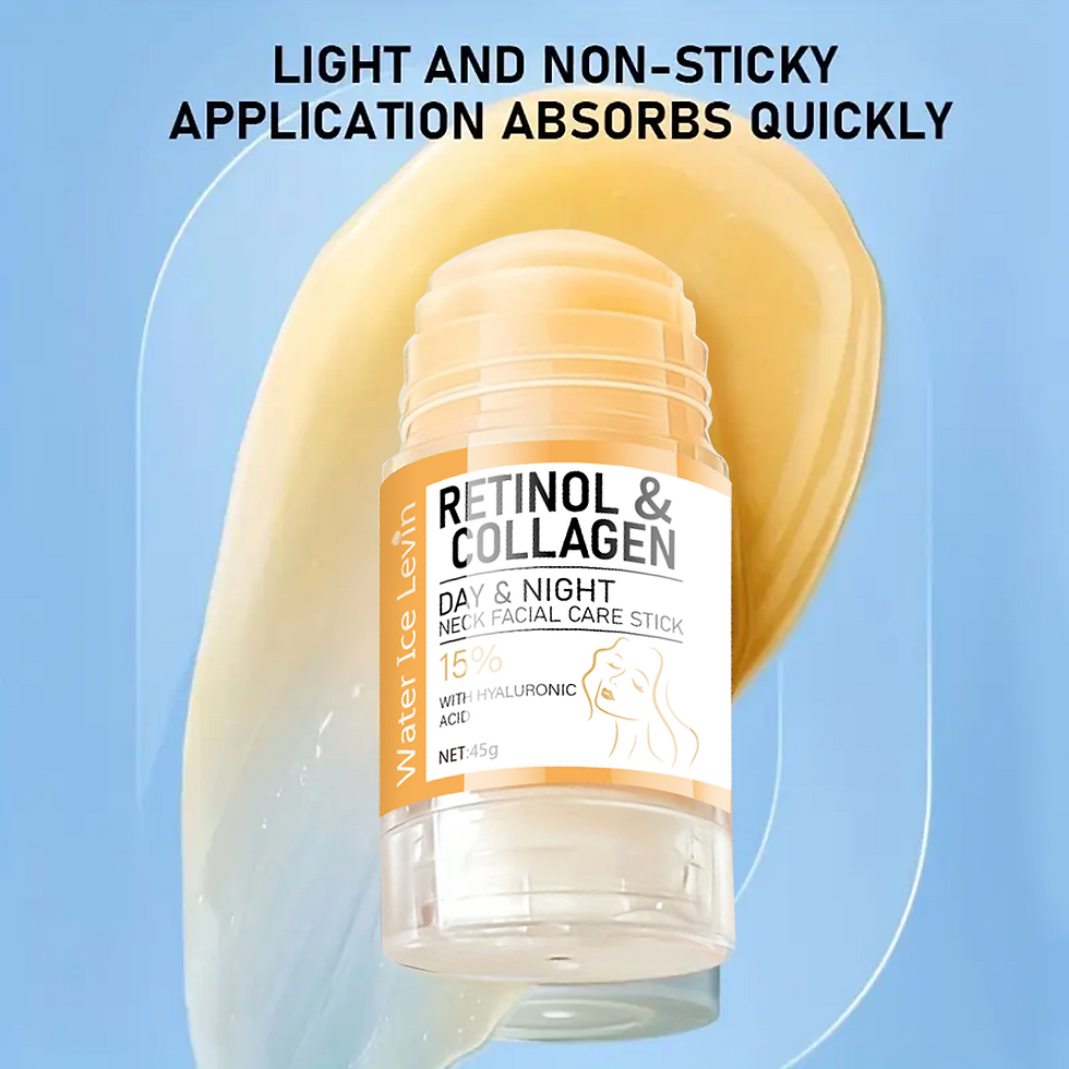 Miniatura: Creme Facial e para Pescoço com Retinol e Colágeno 45g, Hidratante e Umectante, 