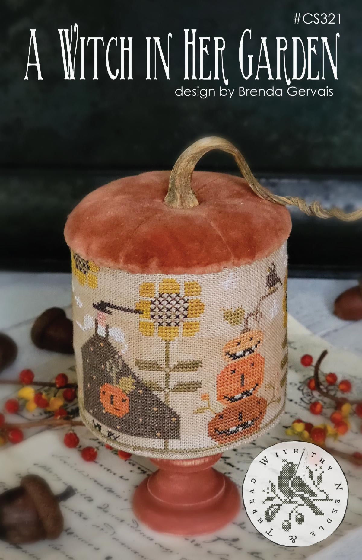 A WITCH IN HER GARDEN by With Thy Needle & Thread