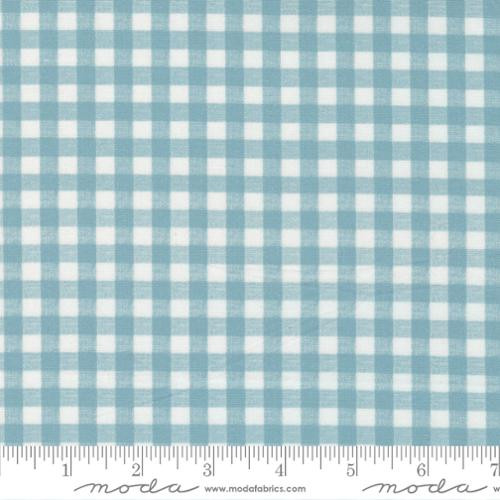 Blue/White Gingham 7406 16 Leather & Lace & Amazing Grace by Cathe