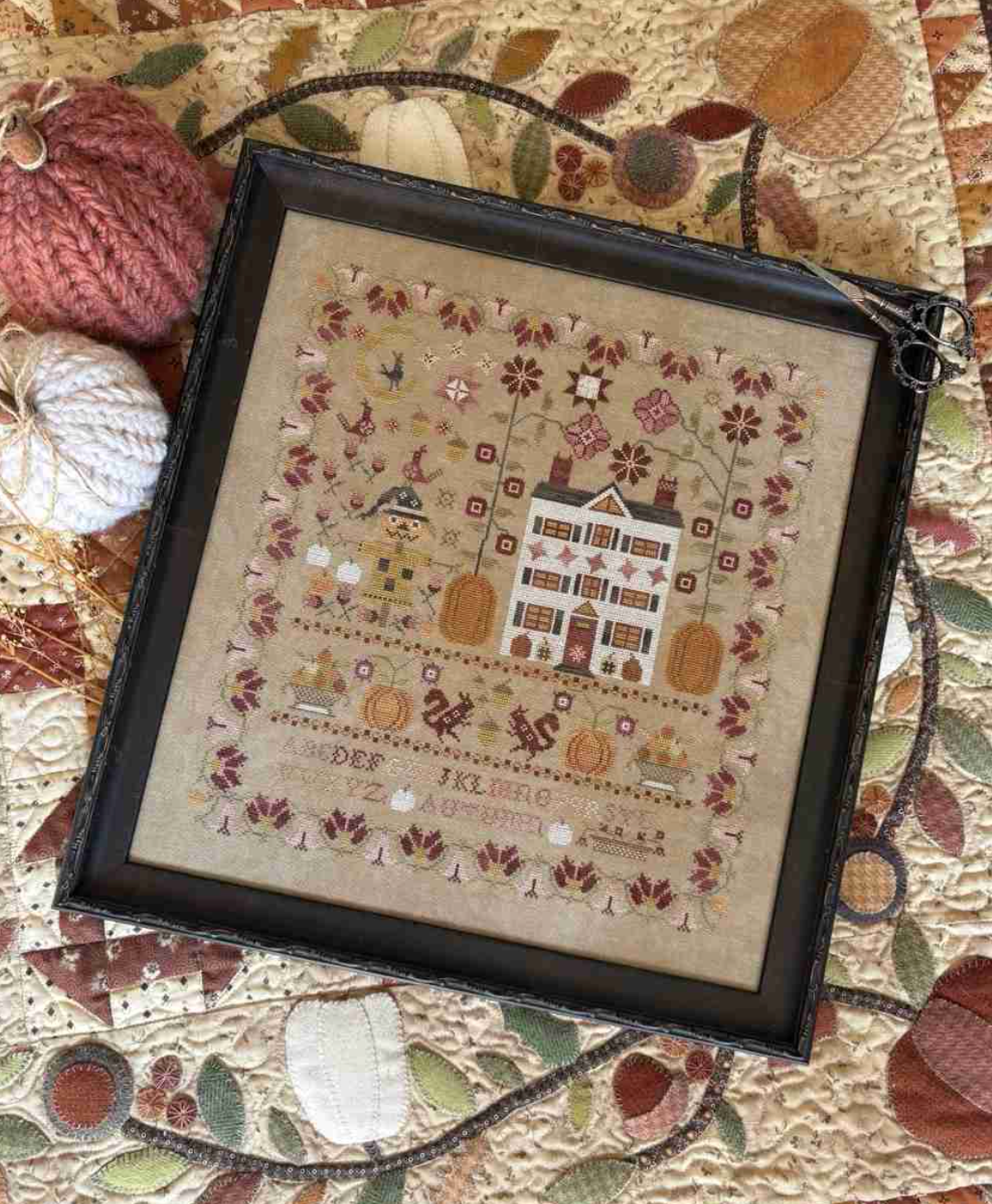 ENCHANTED AUTUMN SAMPLER by Pansy Patch Quilts & Stitchery