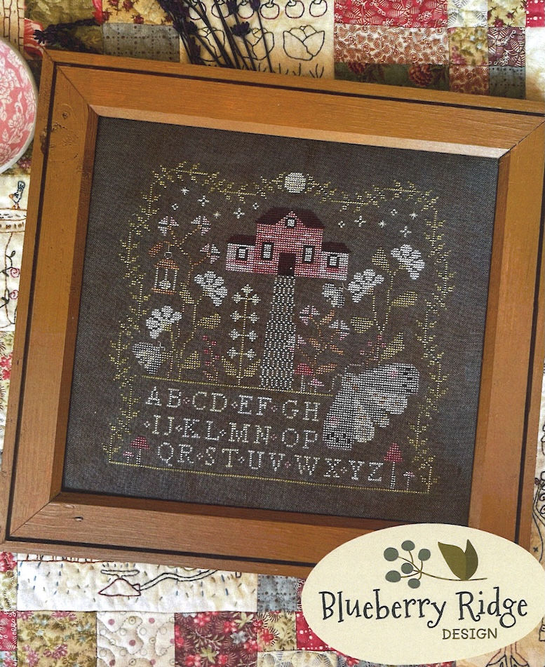 MOONLIGHT GARDEN SAMPLER by Blueberry Ridge Designs