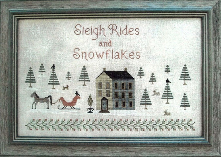 Sleigh Rides and Snowflakes by The Scarlett House
