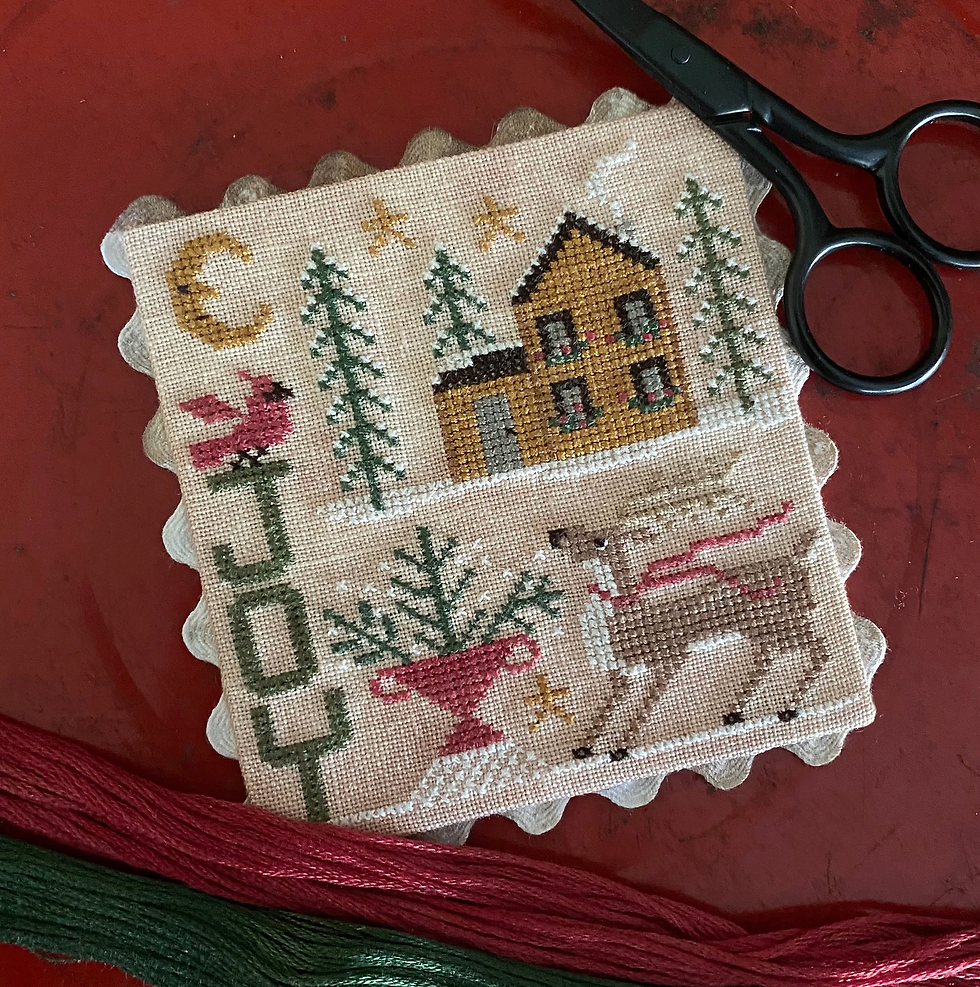 Thumbnail: WINTER/CHRISTMAS 2024 Issue Punch Needle & Primitive Stitcher