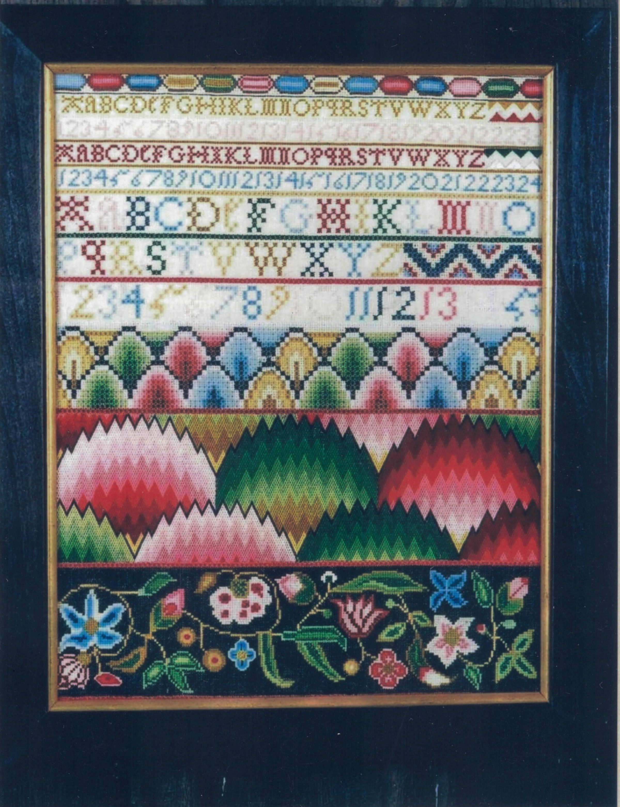 A Flamestitch Sampler by The Scarlet Letter