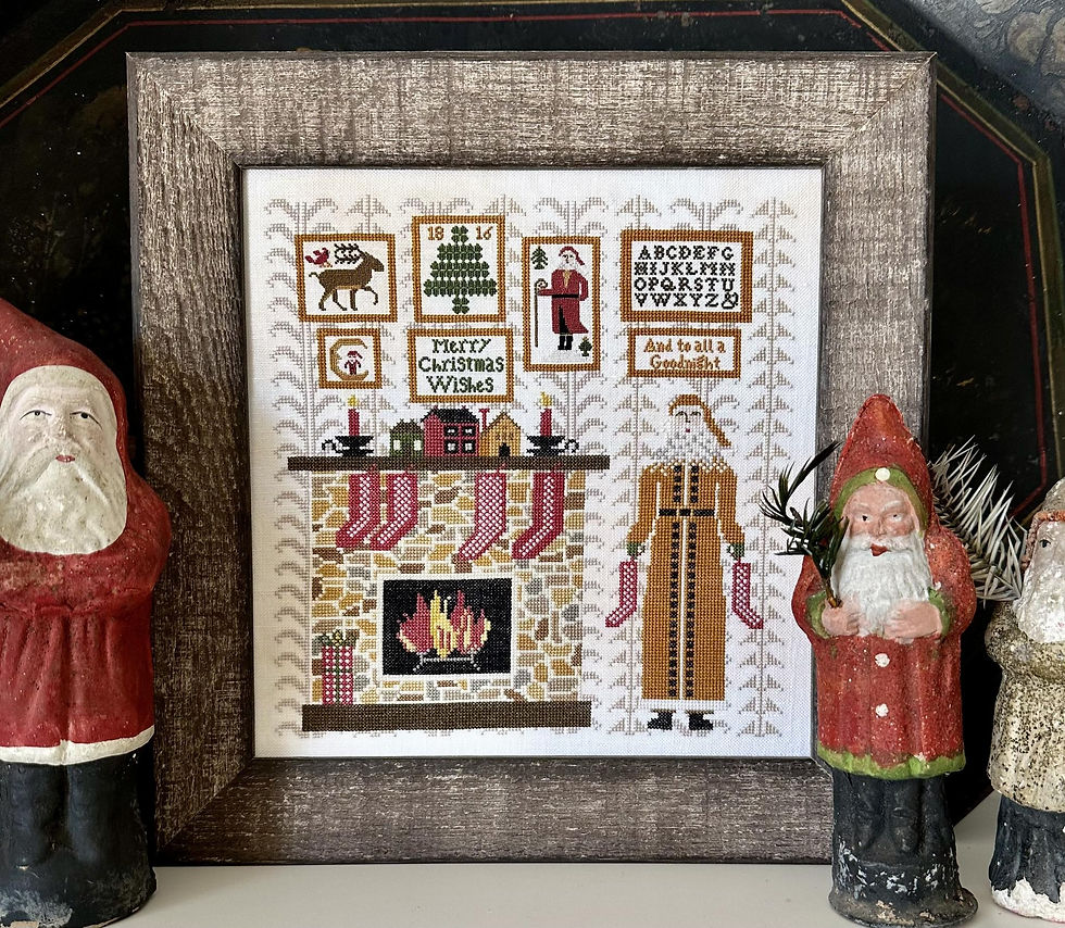 YULETIDE STITCHING by Kathy Barrick
