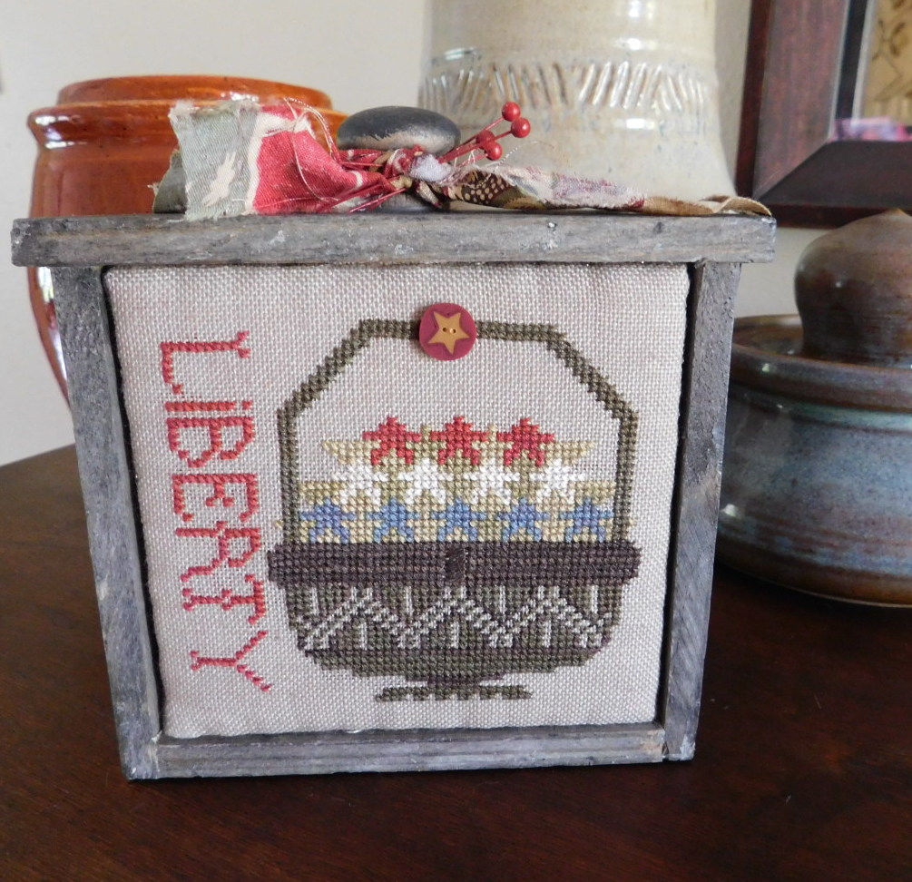 Basket of Red, White & Blue PDF DOWNLOAD by Shakespeare's Peddler