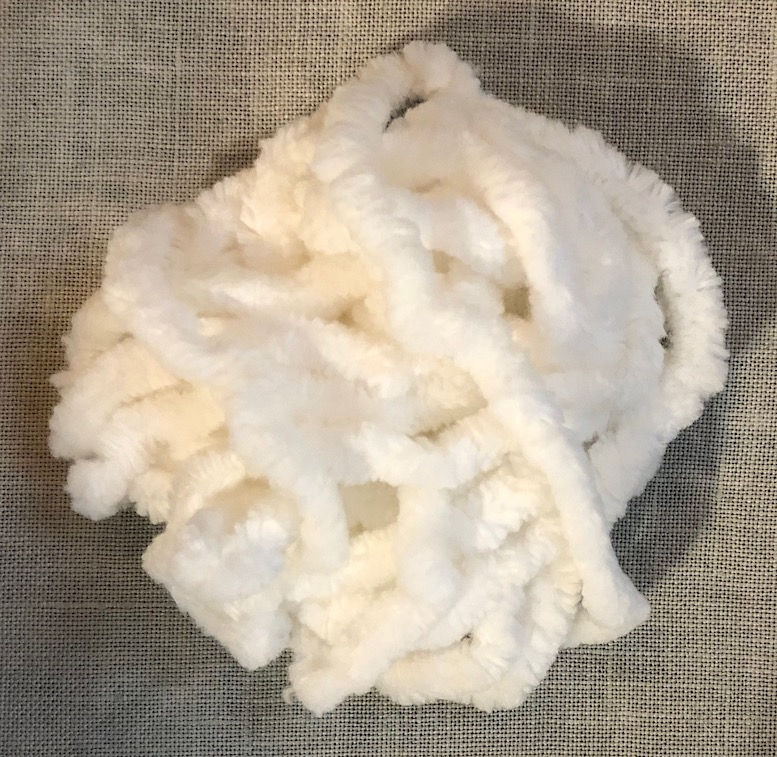 SNOW CHENILLE Trim 3-Yard Packet by Lady Dot Create