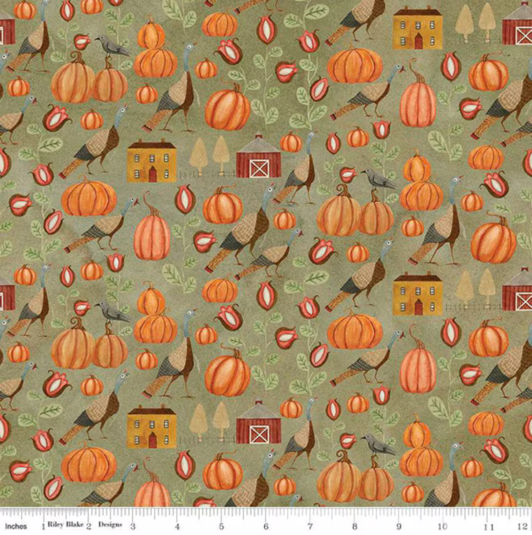 TURKEY HOLLOW C14851 Bittersweet Farm (Choose Color/Amt.) by Teresa Kogut