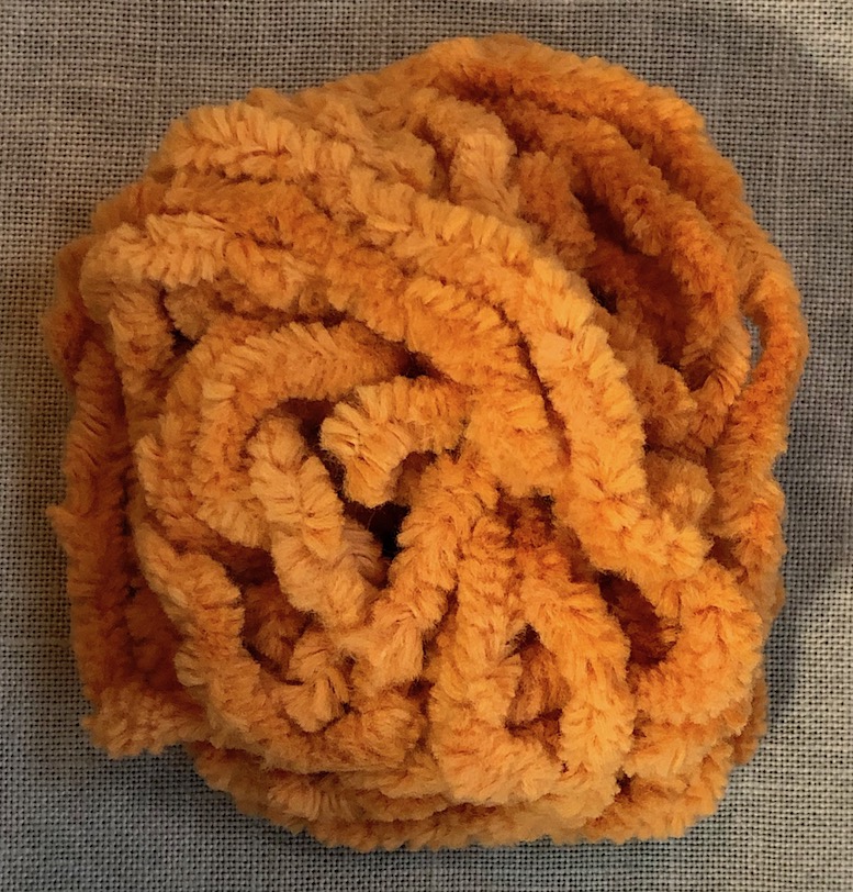 Cotton Chenille Trim Hand Dyed Chenille Sewing Accessory Sewing Trim