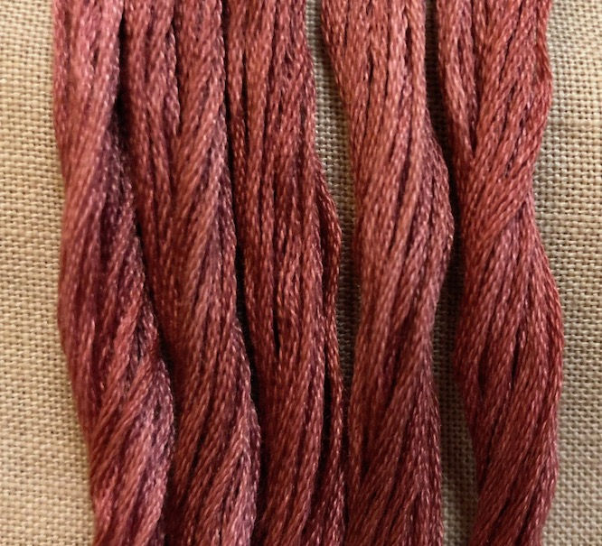TENNESSEE RED CLAY Classic Colorworks Cotton Threads 5-yard Skein