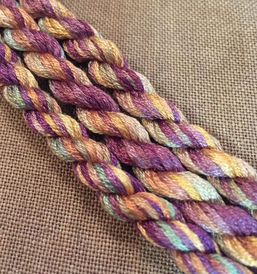 Plum Honey Silk N Colors by The Thread Gatherer