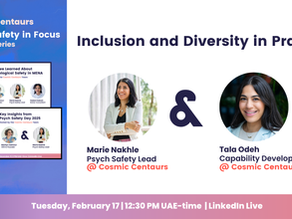 Psychological Safety: Inclusion and Diversity in Practice