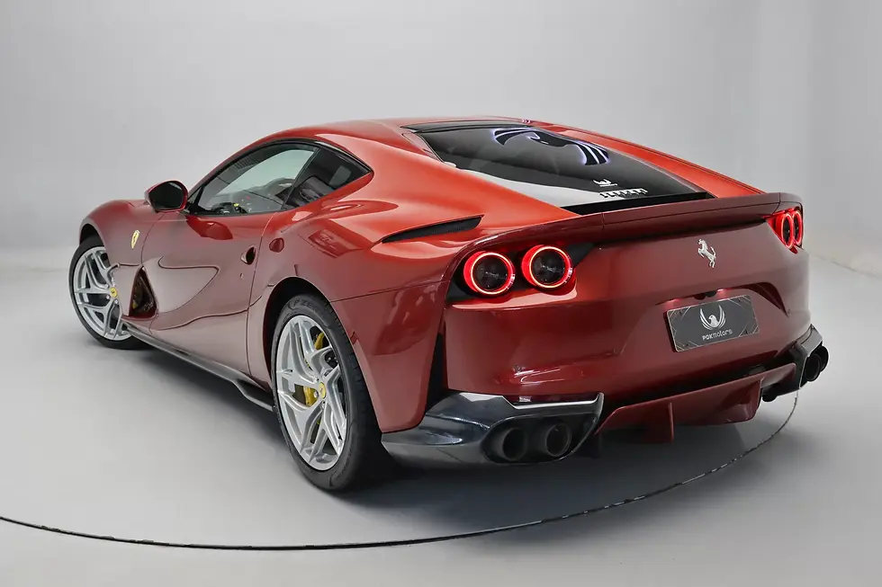 Escapamento esportivo para Ferrari