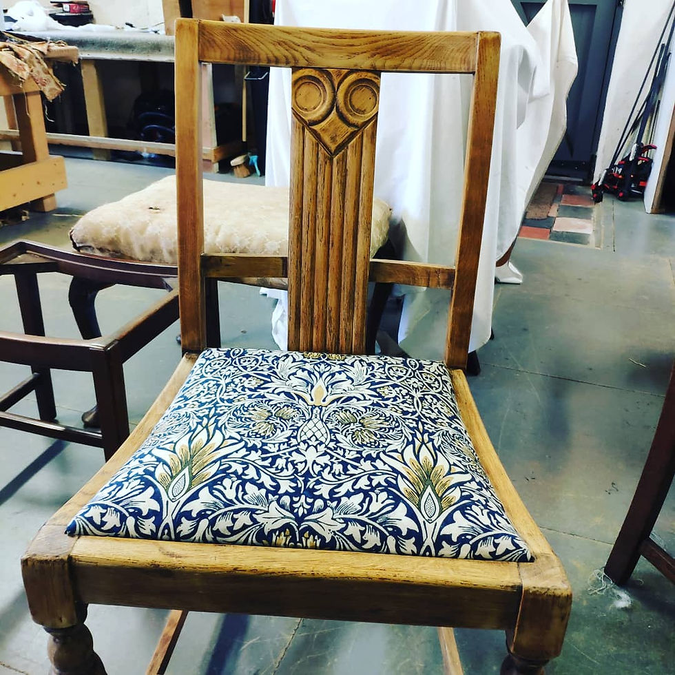 Finished chair