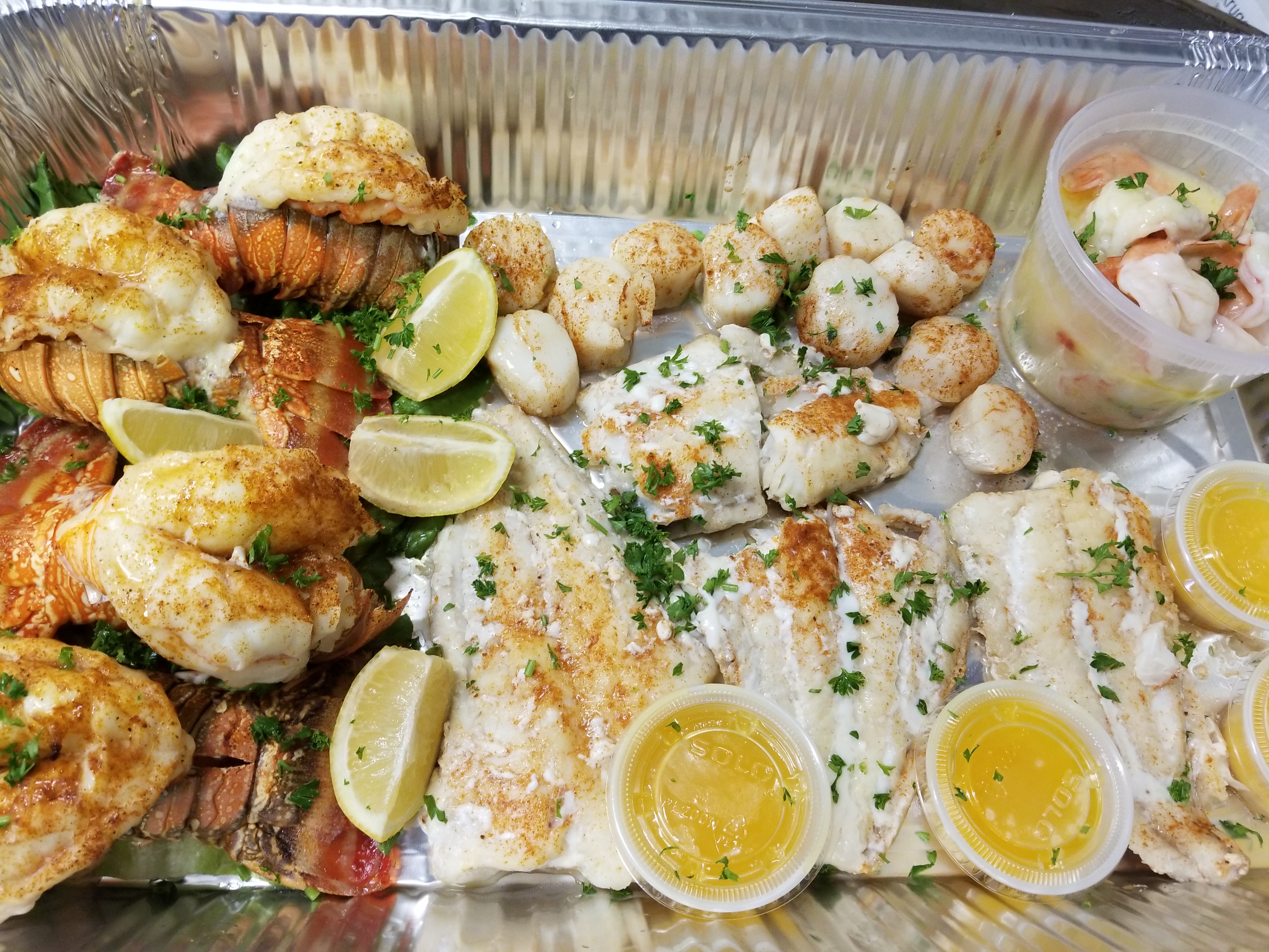 Arranged Food and Objects