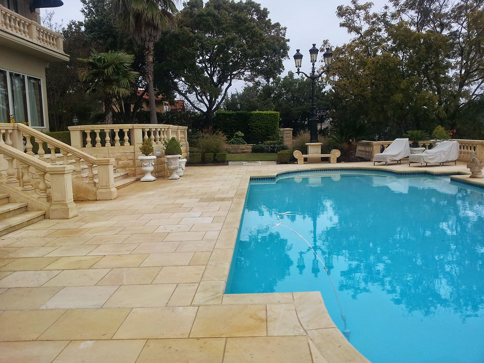 ABC Sandblasting Residential Pool