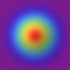 Gaussian distribution in 2-dimensional space