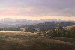 Tararua Ranges at Dusk