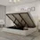 Thumbnail: Oliver Hydraulic Lift-Up Storage Bed – Ivory