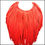Thumbnail: Red Fringe Bib Necklace