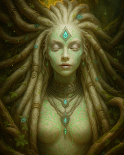 Breathwork activating multidimensional DNA strands