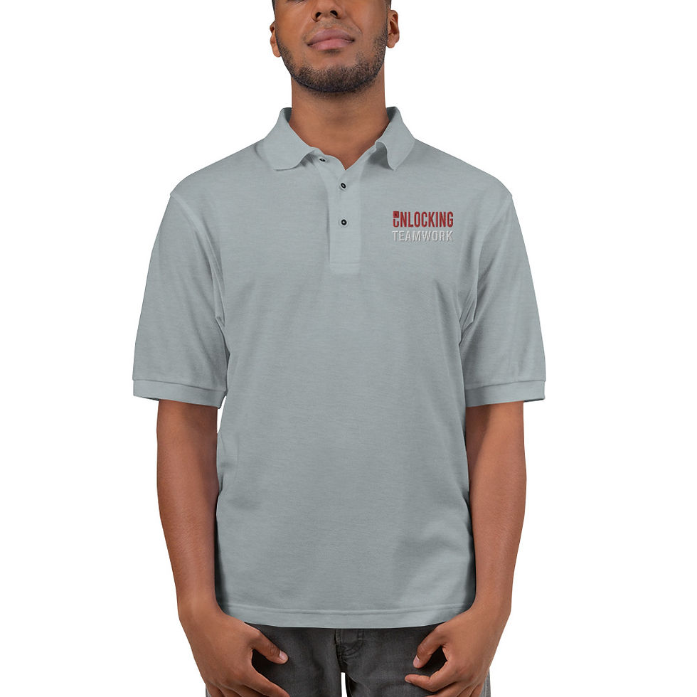 Thumbnail: Unlocking Teamwork Men's Premium Polo