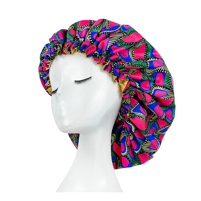 Miniaturbild: Fashion Silky Big Bonnet for Women | Satin Lined Bonnets 