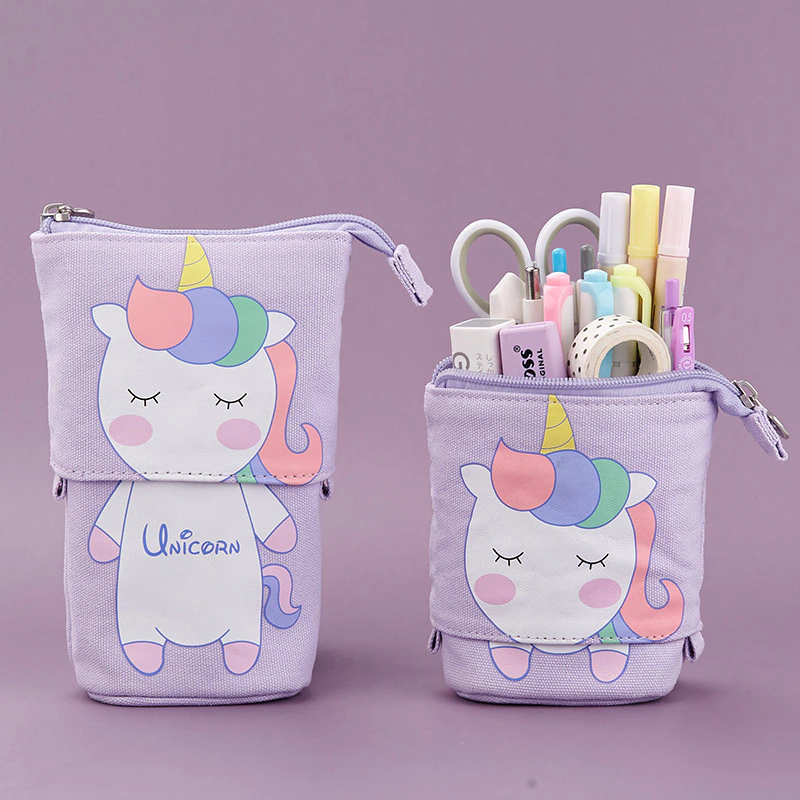 Thumbnail: Cute Cat School Pencil Case for Girls/ Boys 