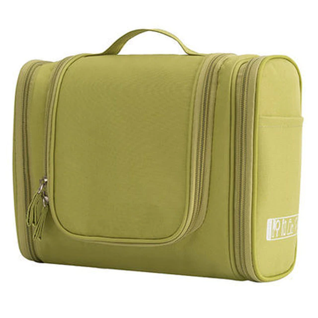 Miniatura: Waterproof Nylon Travel Organizer Bag Unisex Women Cosmetic Bag Hanging Travel
