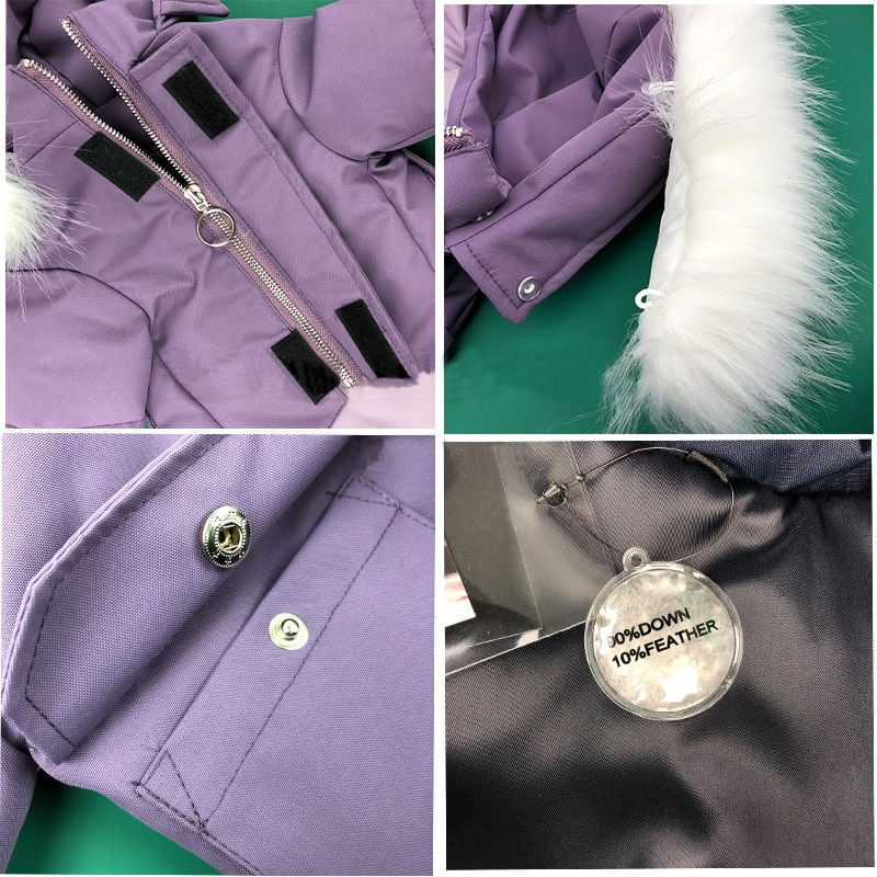 थंबनेल: Winter Pet Dog Clothes for Small Dogs Pets Clothing French Bulldog Down Jacket