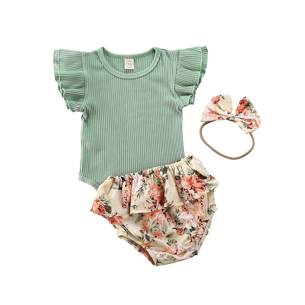 Thumbnail: Baby Summer Clothing Newborn Kids Baby Boys Girls Clothes Sleeveless Watermelon 