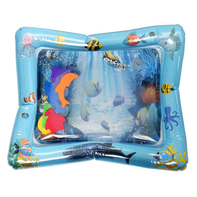 Miniaturbild: Creative Baby Inflatable Water Mat | Cushioned Infant/ Toddler Water Play Mat