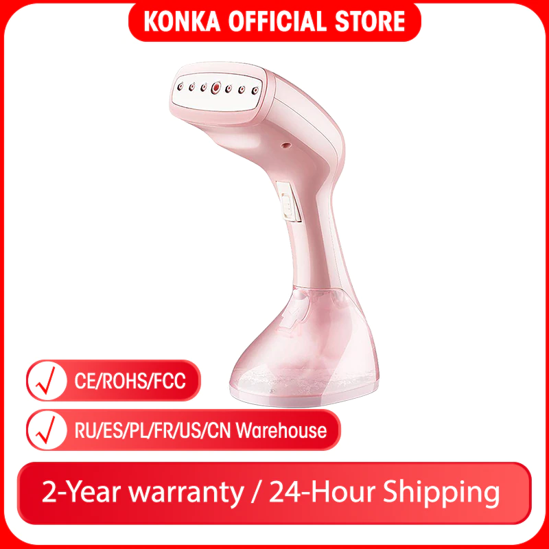 Thumbnail: KONKA Handheld Steamer | 1500W Powerful Garment Steamer (Portable)