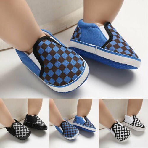 Miniaturbild: Baby Crib/ Pram Shoes | Prewalker Soft Sole Slippers 