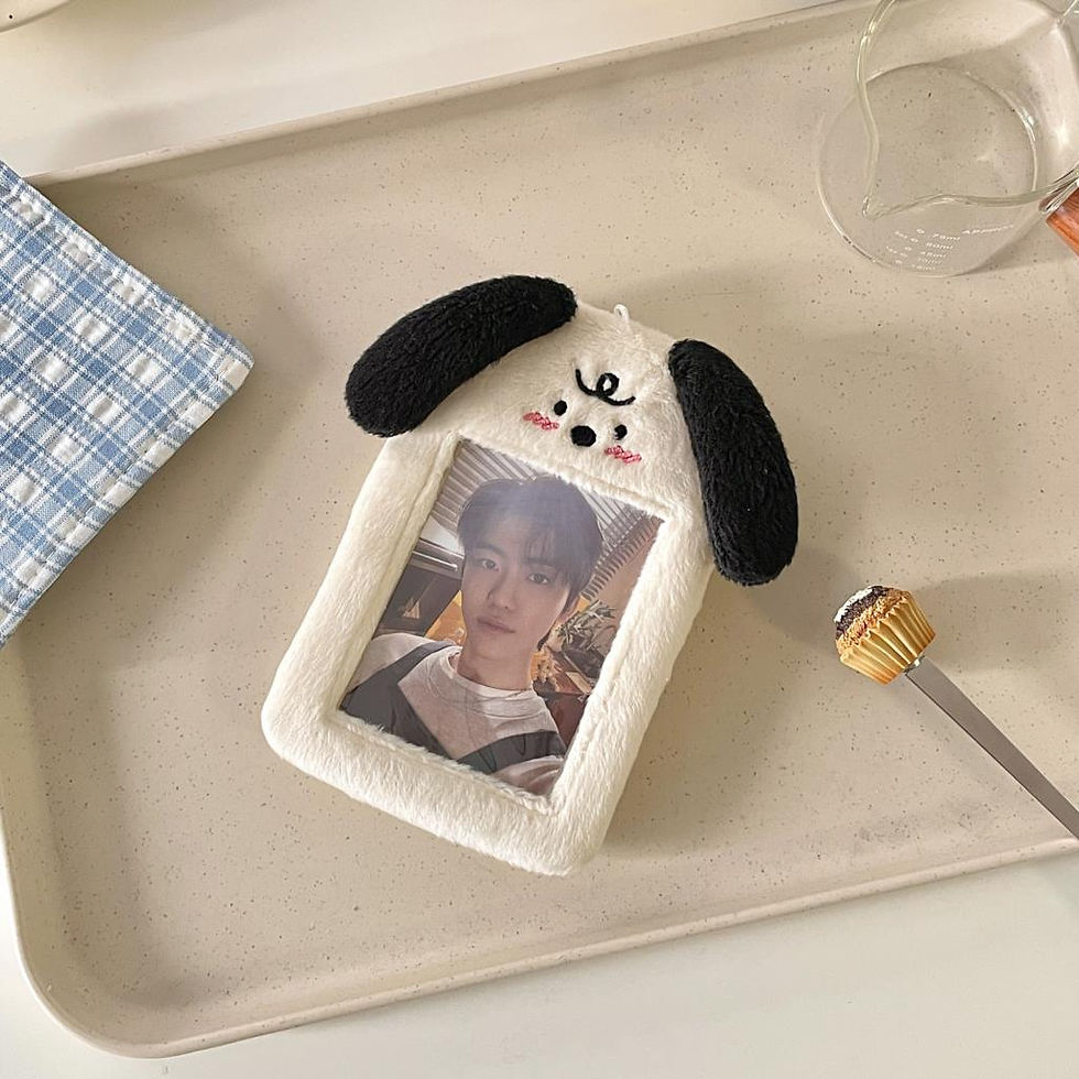 Thumbnail: Plush Photocard Holder | Credit/ ID/ Bank Card Protective Case 