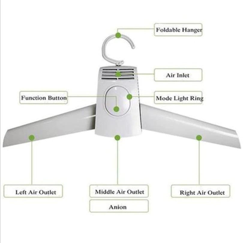 थंबनेल: Smart Portable Clothes Dryer | Foldable Shoe & Clothing Rack 