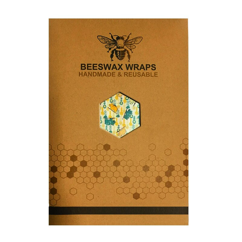 Miniaturbild: Eco Friendly Reusable Food Wraps Food Fresh Keeping Storage Organic Beeswax