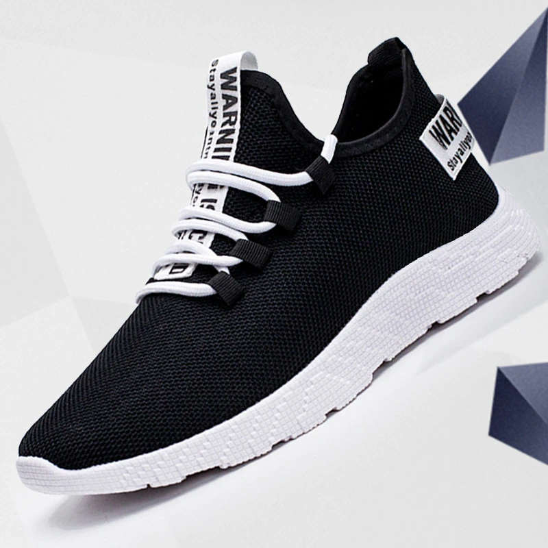 Miniatura: Male Air Mesh Lace Up Wear-resistant Shoes 