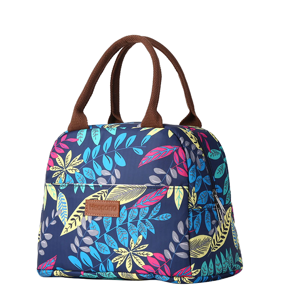 縮圖：Women's Waterproof Oxford Portable Thermal Lunch Bags 