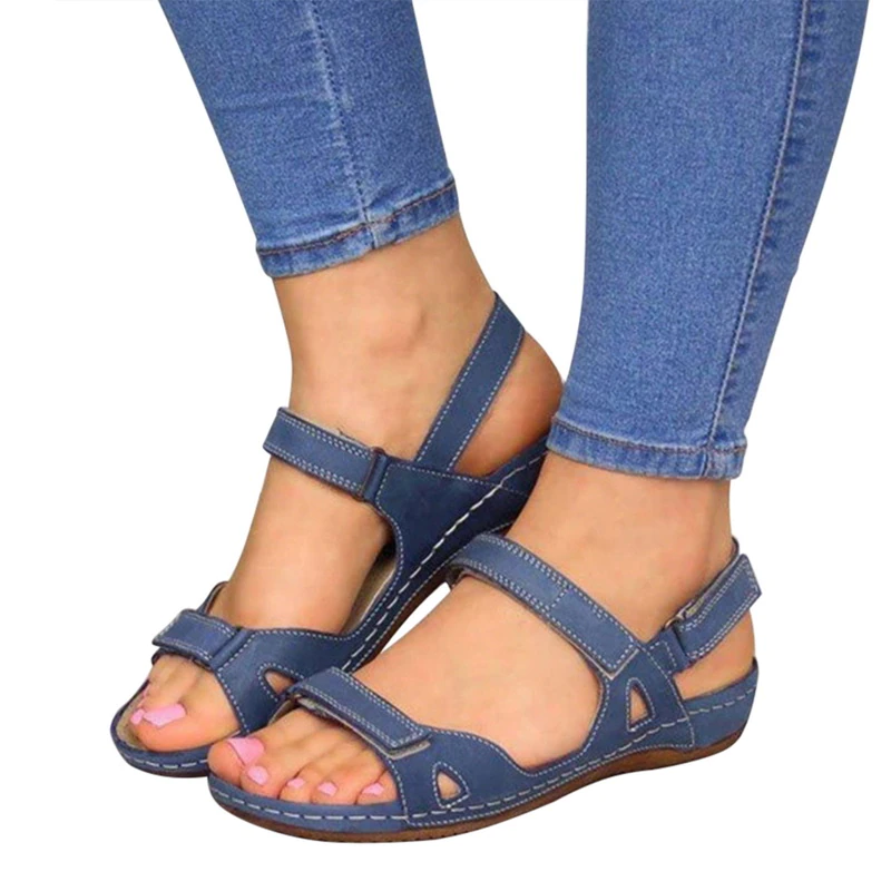 Miniatura: Love-on-top Women's Summer Open-Toe Comfy Sandals