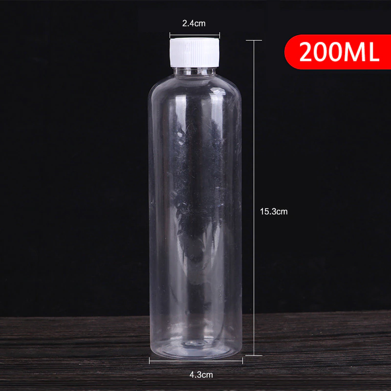 Thumbnail: 1Pc Transparent Refillable Bottles | Travel Flip Top Cap Empty Containers