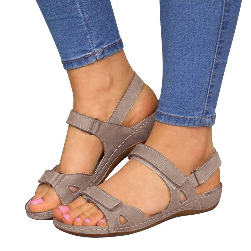 Thumbnail: Love-on-top Women's Summer Open-Toe Comfy Sandals