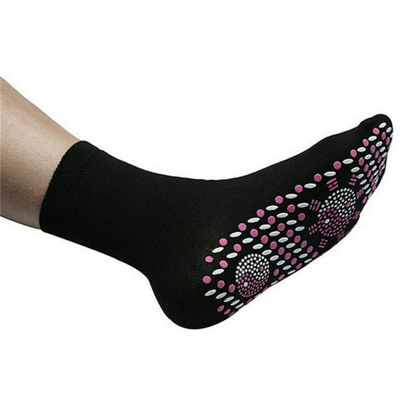 Thumbnail: Magnetic Socks Unisex Self-Heating Health Care Socks Tourmaline Magnetic Therapy