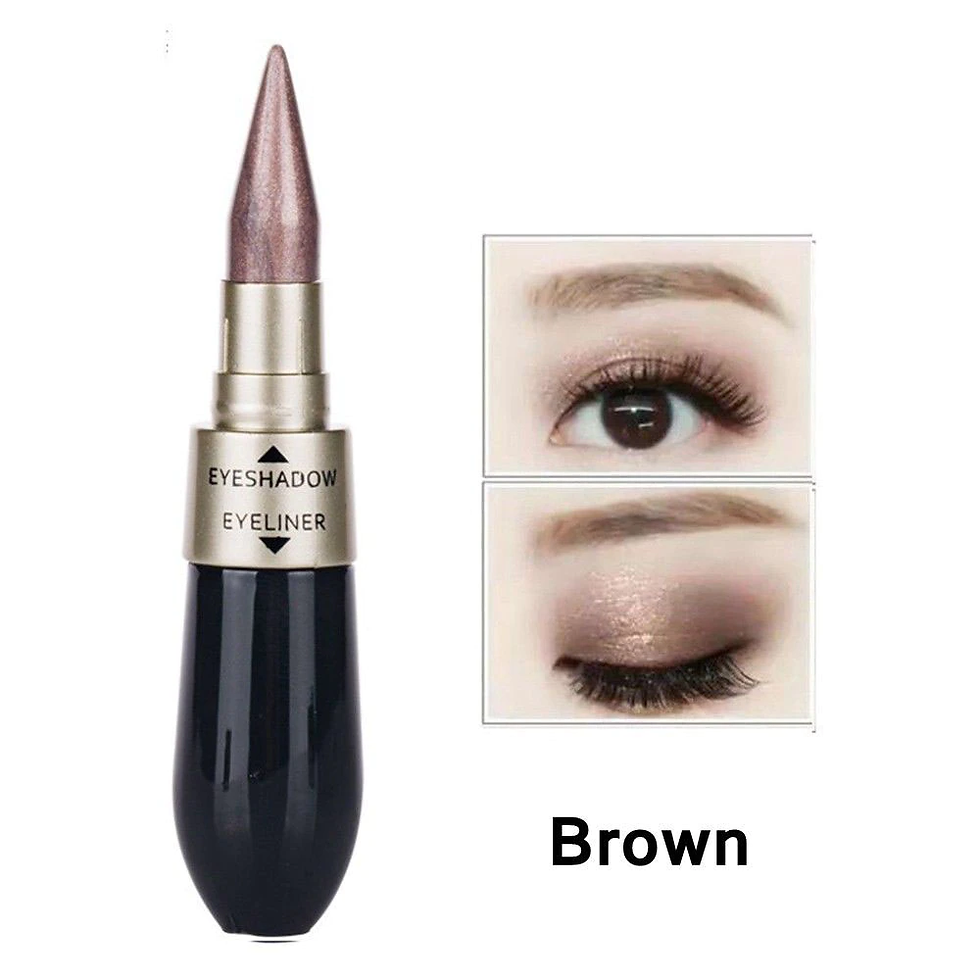 Thumbnail: 2 in 1 Black Liquid Eyeshadow | Pen Eyeliner | Lasting Shimmer 